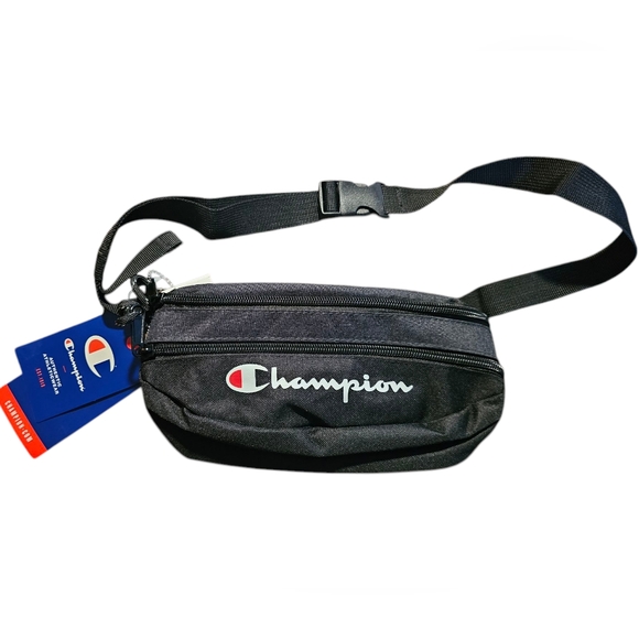 Champion Other - Champion Black Waist Bag/Fanny Pack